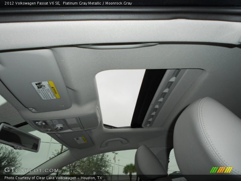 Platinum Gray Metallic / Moonrock Gray 2012 Volkswagen Passat V6 SE