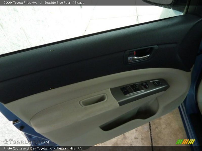 Seaside Blue Pearl / Bisque 2009 Toyota Prius Hybrid