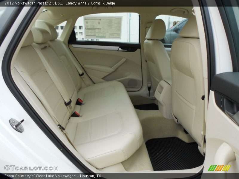 Candy White / Cornsilk Beige 2012 Volkswagen Passat 2.5L SE