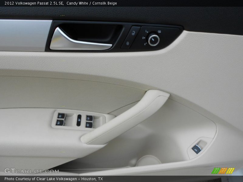 Candy White / Cornsilk Beige 2012 Volkswagen Passat 2.5L SE