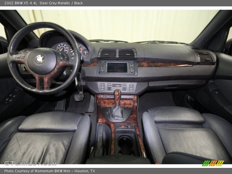 Steel Grey Metallic / Black 2002 BMW X5 4.4i