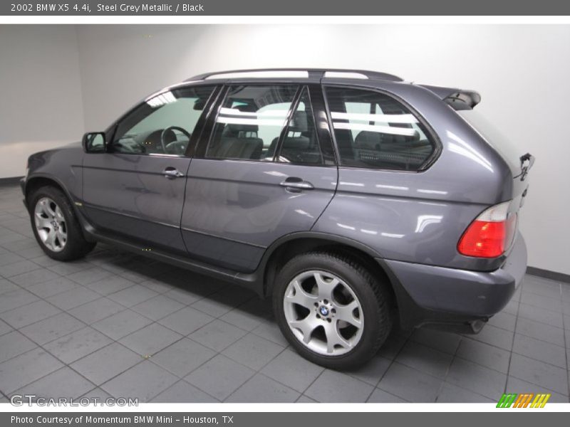 Steel Grey Metallic / Black 2002 BMW X5 4.4i