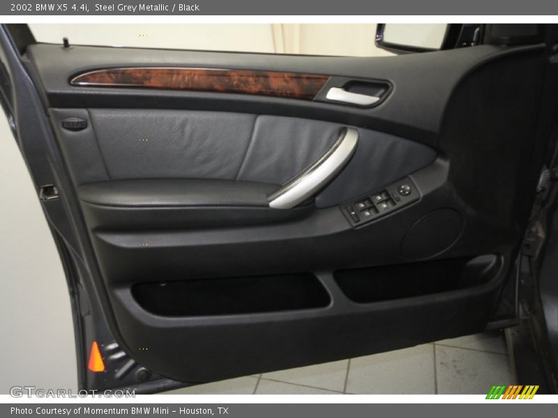 Steel Grey Metallic / Black 2002 BMW X5 4.4i