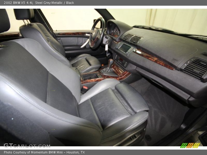 Steel Grey Metallic / Black 2002 BMW X5 4.4i