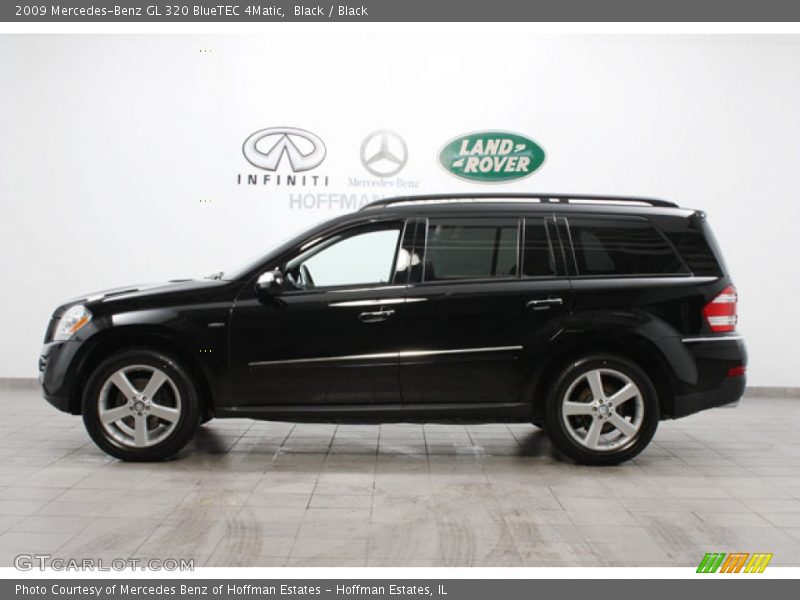 Black / Black 2009 Mercedes-Benz GL 320 BlueTEC 4Matic