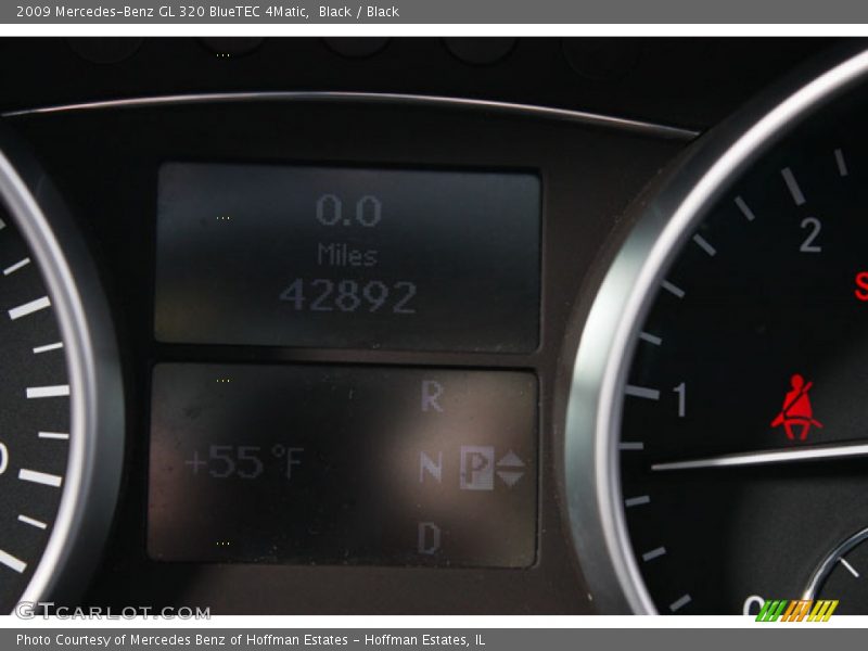 Black / Black 2009 Mercedes-Benz GL 320 BlueTEC 4Matic