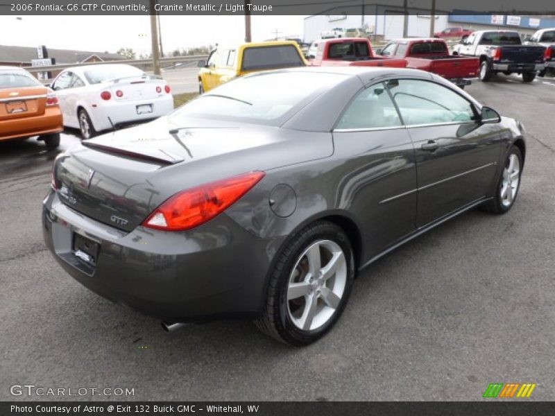 Granite Metallic / Light Taupe 2006 Pontiac G6 GTP Convertible