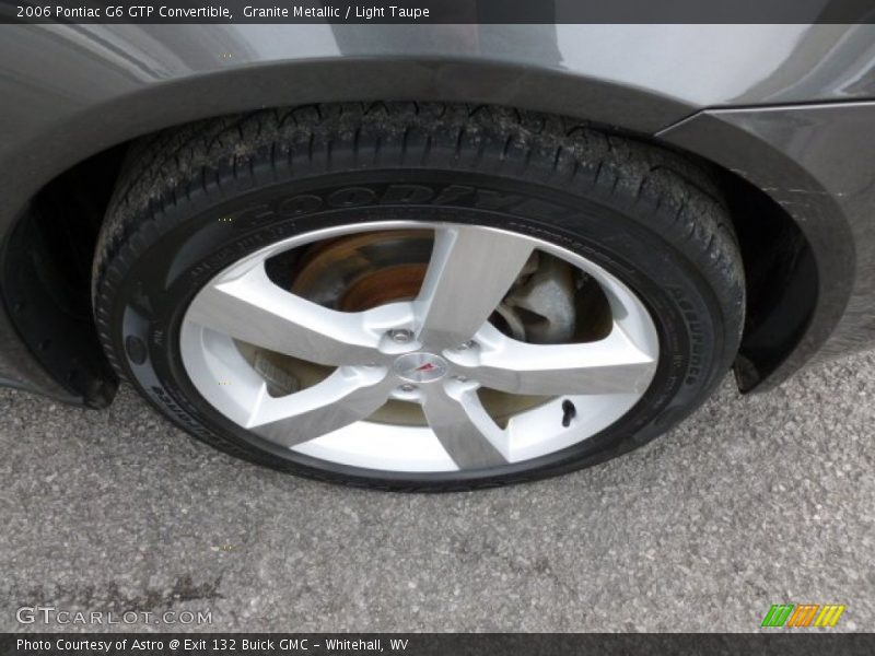 Granite Metallic / Light Taupe 2006 Pontiac G6 GTP Convertible