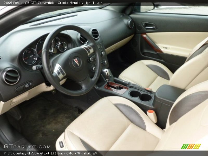  2006 G6 GTP Convertible Light Taupe Interior