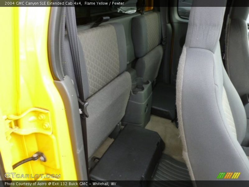 Flame Yellow / Pewter 2004 GMC Canyon SLE Extended Cab 4x4