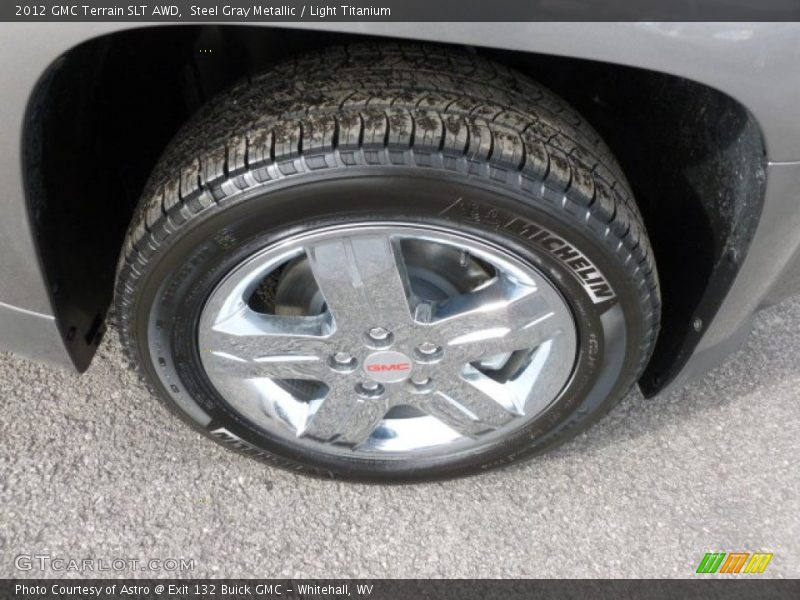 Steel Gray Metallic / Light Titanium 2012 GMC Terrain SLT AWD