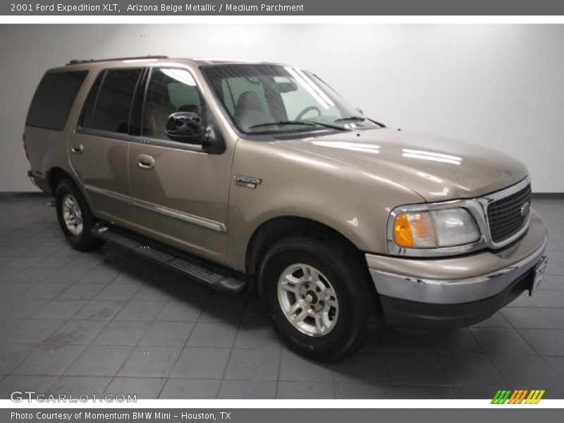 Arizona Beige Metallic / Medium Parchment 2001 Ford Expedition XLT