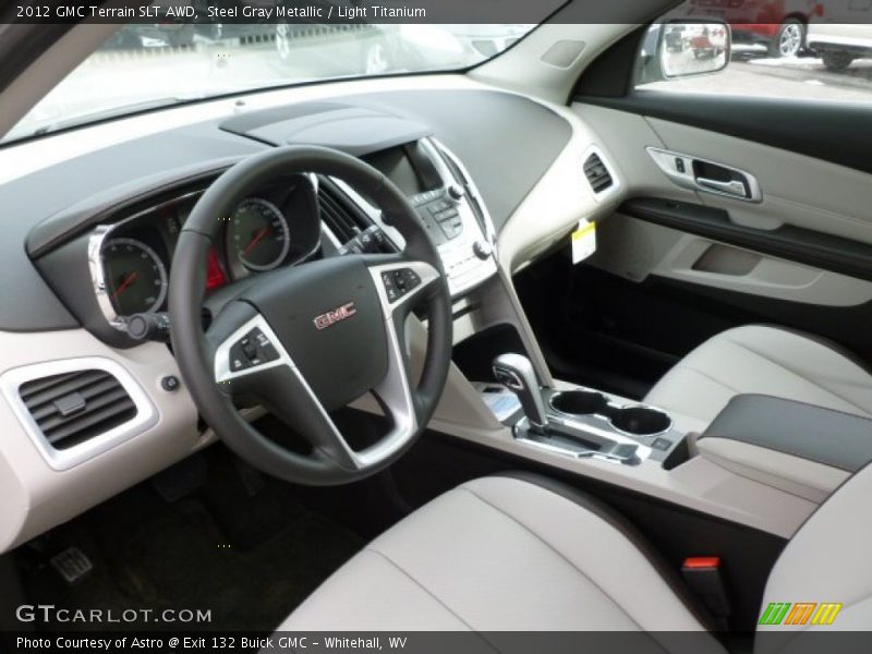  2012 Terrain SLT AWD Light Titanium Interior