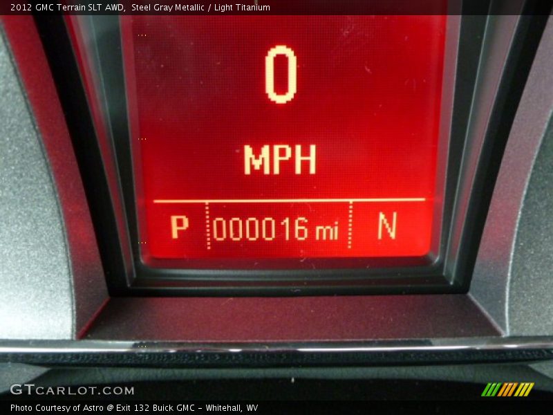 Steel Gray Metallic / Light Titanium 2012 GMC Terrain SLT AWD