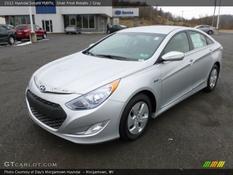 Front 3/4 View of 2012 Sonata Hybrid