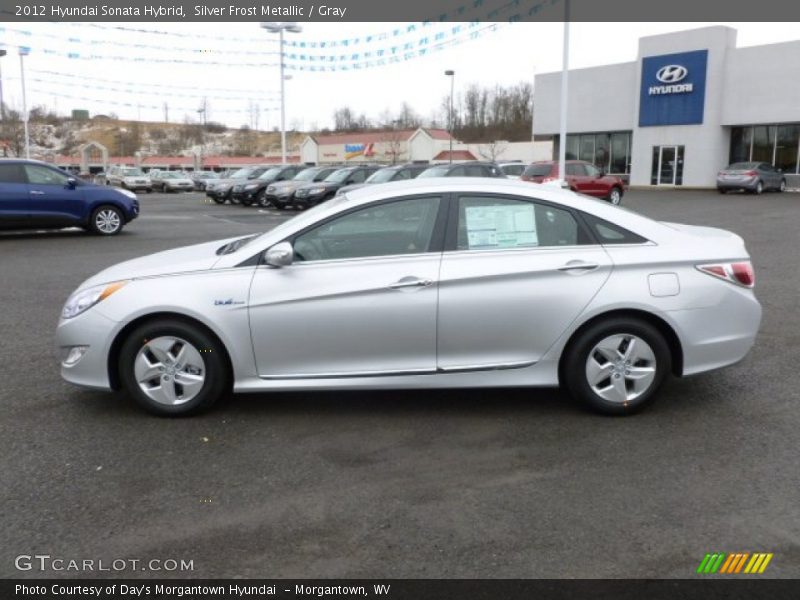  2012 Sonata Hybrid Silver Frost Metallic