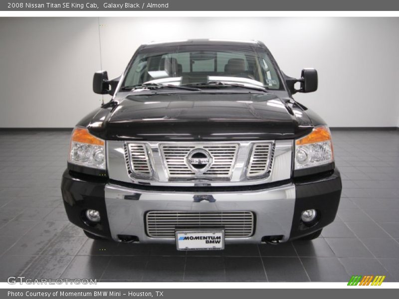 Galaxy Black / Almond 2008 Nissan Titan SE King Cab