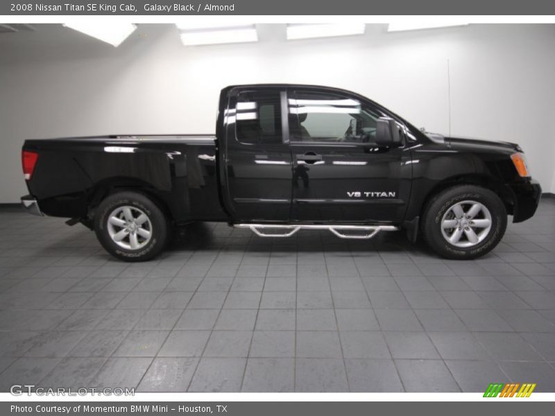 Galaxy Black / Almond 2008 Nissan Titan SE King Cab