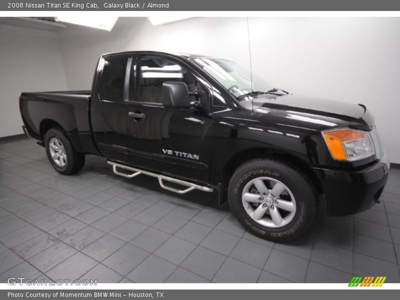 Galaxy Black / Almond 2008 Nissan Titan SE King Cab