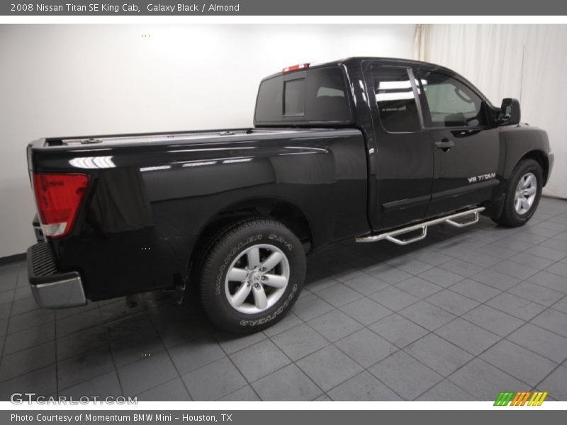 Galaxy Black / Almond 2008 Nissan Titan SE King Cab