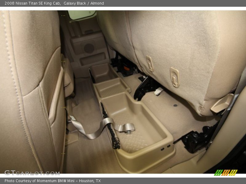 Galaxy Black / Almond 2008 Nissan Titan SE King Cab