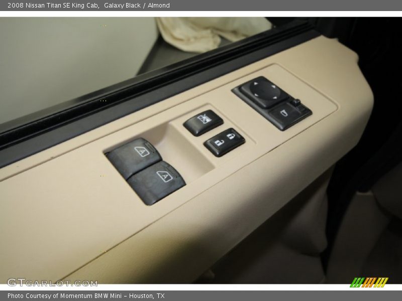 Galaxy Black / Almond 2008 Nissan Titan SE King Cab