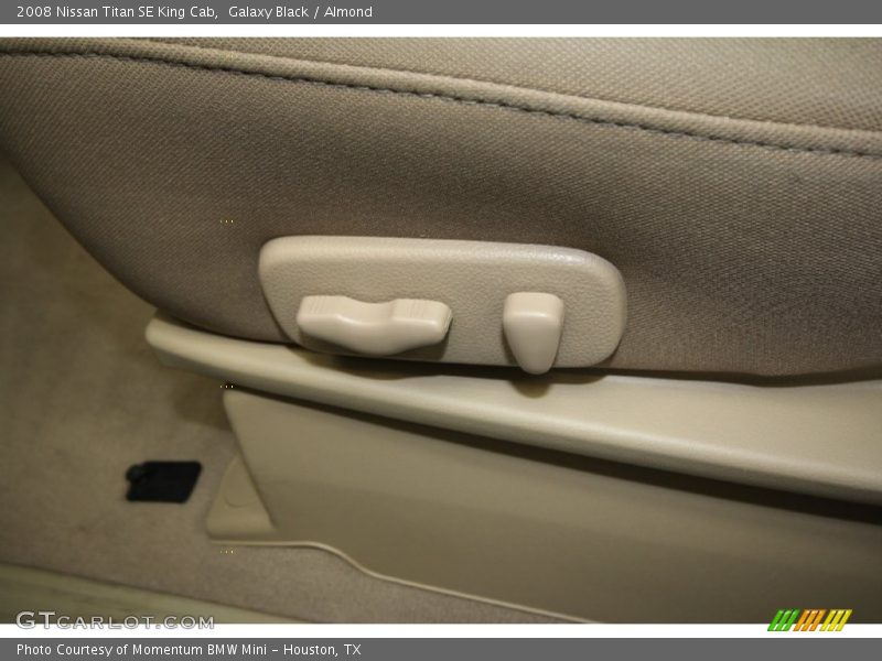 Galaxy Black / Almond 2008 Nissan Titan SE King Cab