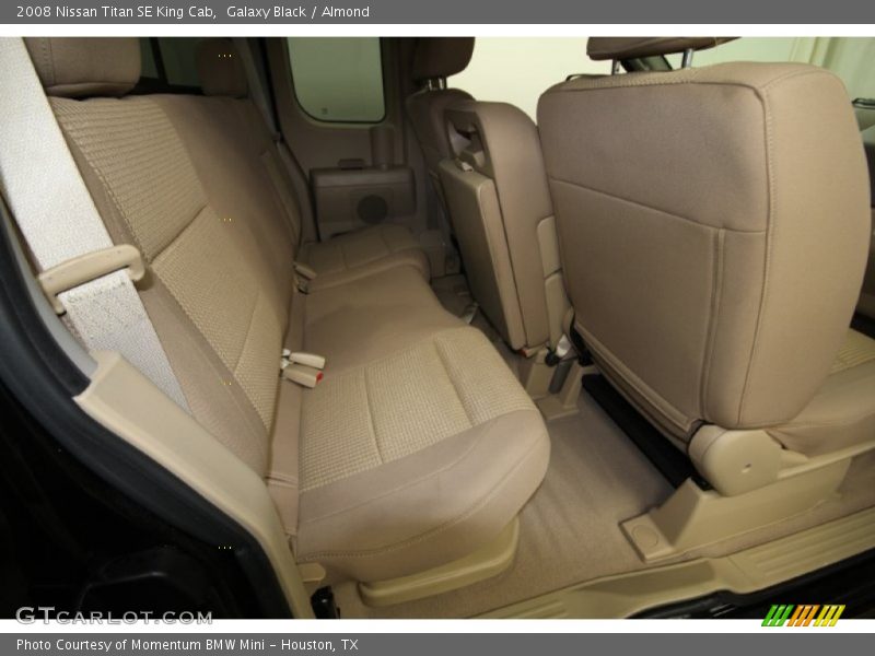 Galaxy Black / Almond 2008 Nissan Titan SE King Cab