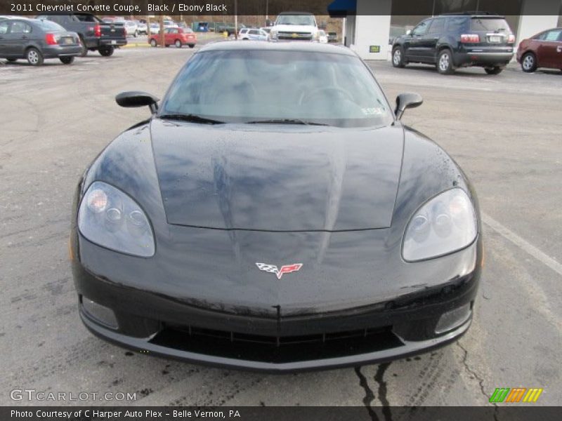 Black / Ebony Black 2011 Chevrolet Corvette Coupe