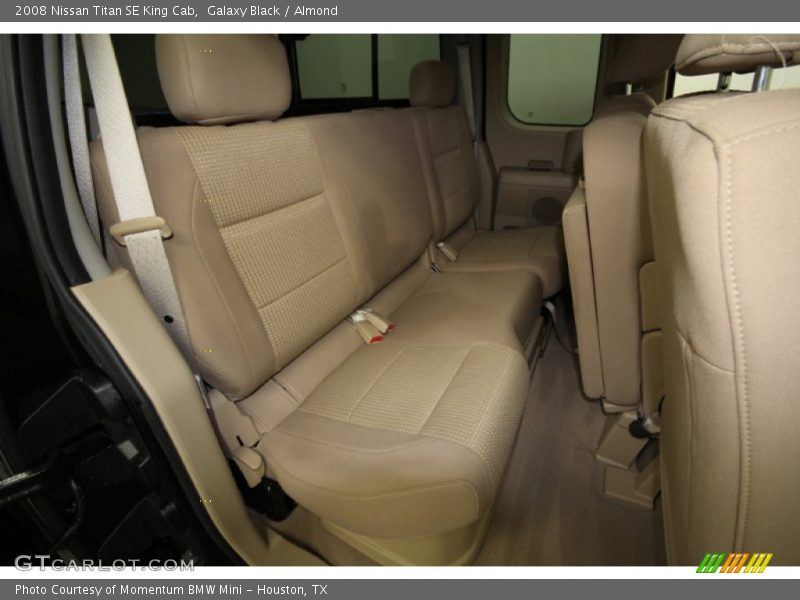 Galaxy Black / Almond 2008 Nissan Titan SE King Cab