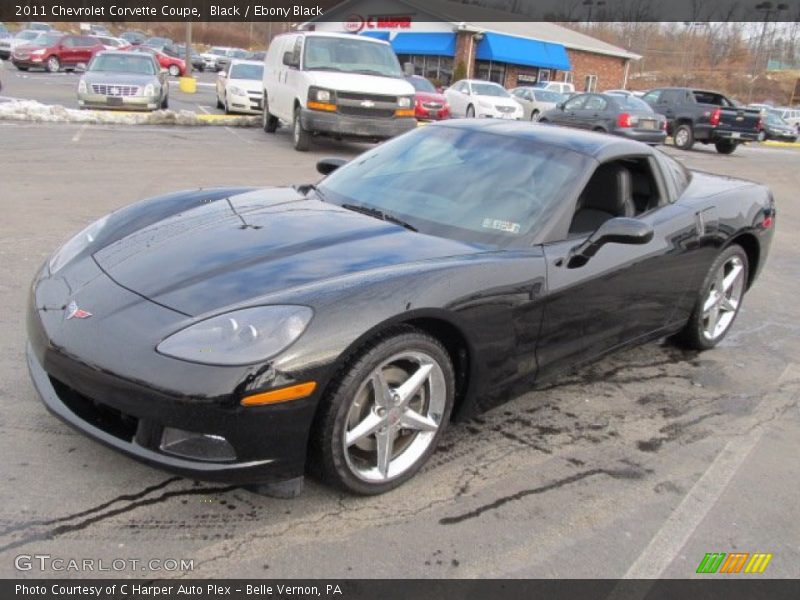 Black / Ebony Black 2011 Chevrolet Corvette Coupe