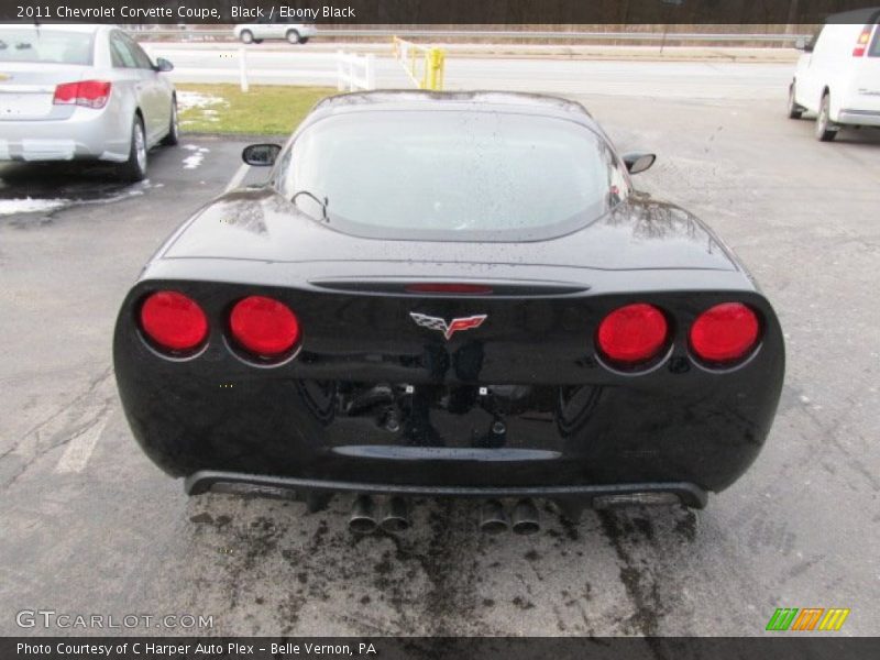  2011 Corvette Coupe Black