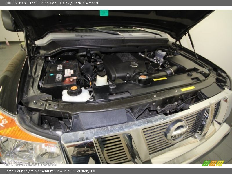 Galaxy Black / Almond 2008 Nissan Titan SE King Cab