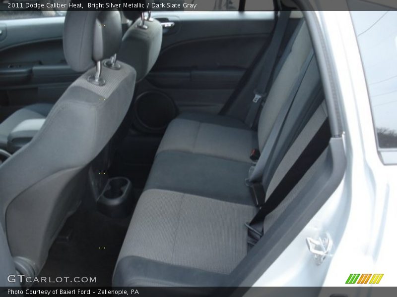Bright Silver Metallic / Dark Slate Gray 2011 Dodge Caliber Heat