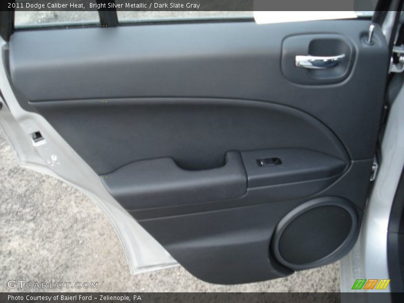 Bright Silver Metallic / Dark Slate Gray 2011 Dodge Caliber Heat