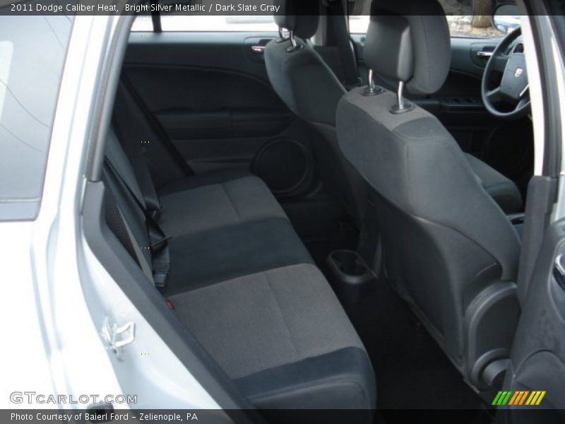 Bright Silver Metallic / Dark Slate Gray 2011 Dodge Caliber Heat
