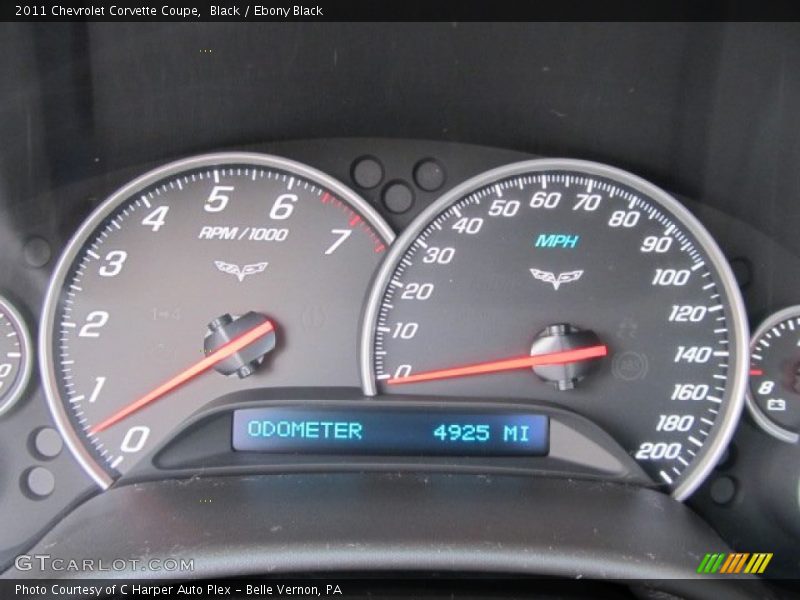  2011 Corvette Coupe Coupe Gauges
