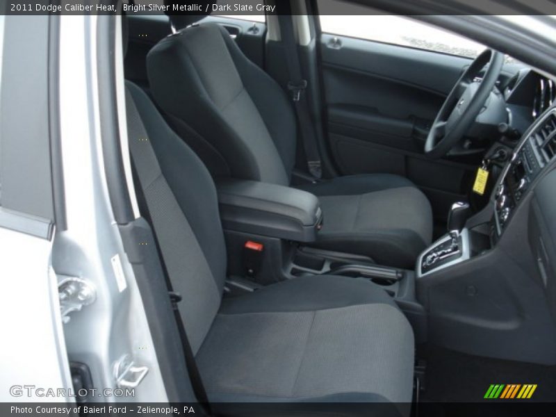 Bright Silver Metallic / Dark Slate Gray 2011 Dodge Caliber Heat