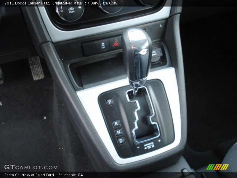 Bright Silver Metallic / Dark Slate Gray 2011 Dodge Caliber Heat