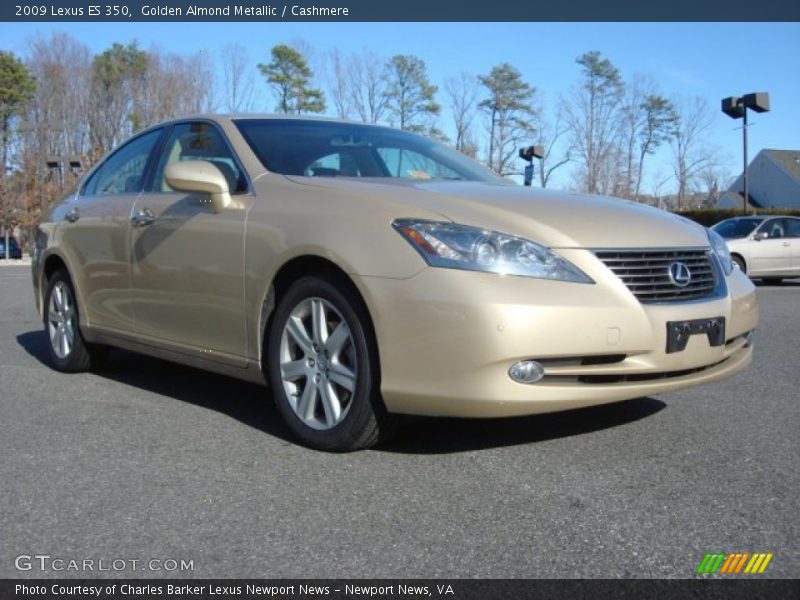 Golden Almond Metallic / Cashmere 2009 Lexus ES 350