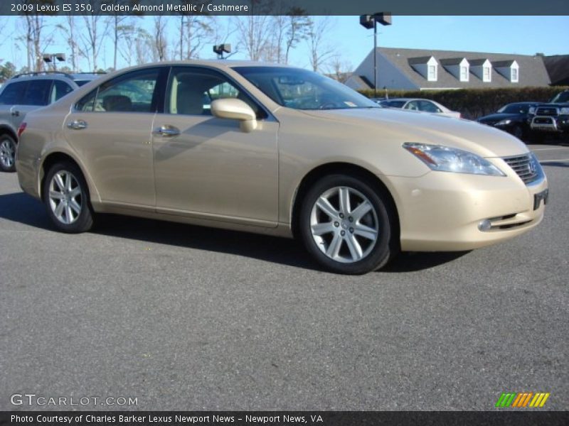 Golden Almond Metallic / Cashmere 2009 Lexus ES 350