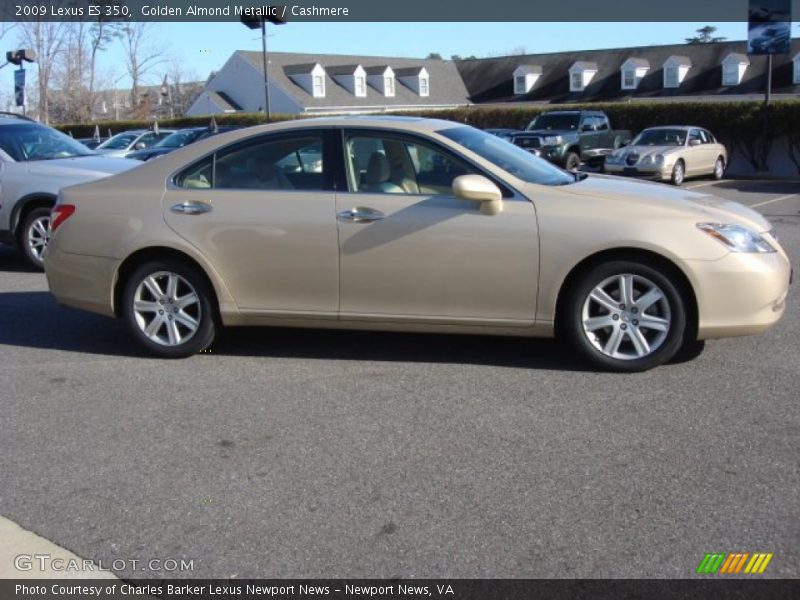Golden Almond Metallic / Cashmere 2009 Lexus ES 350