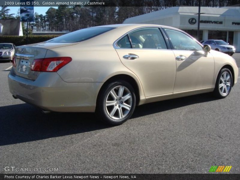 Golden Almond Metallic / Cashmere 2009 Lexus ES 350