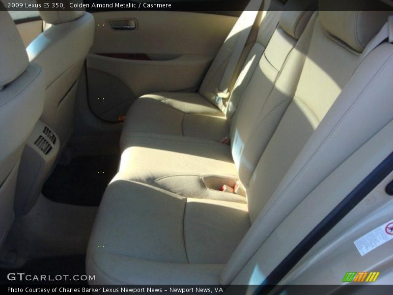 Golden Almond Metallic / Cashmere 2009 Lexus ES 350