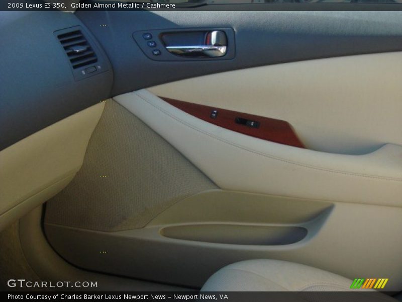 Golden Almond Metallic / Cashmere 2009 Lexus ES 350