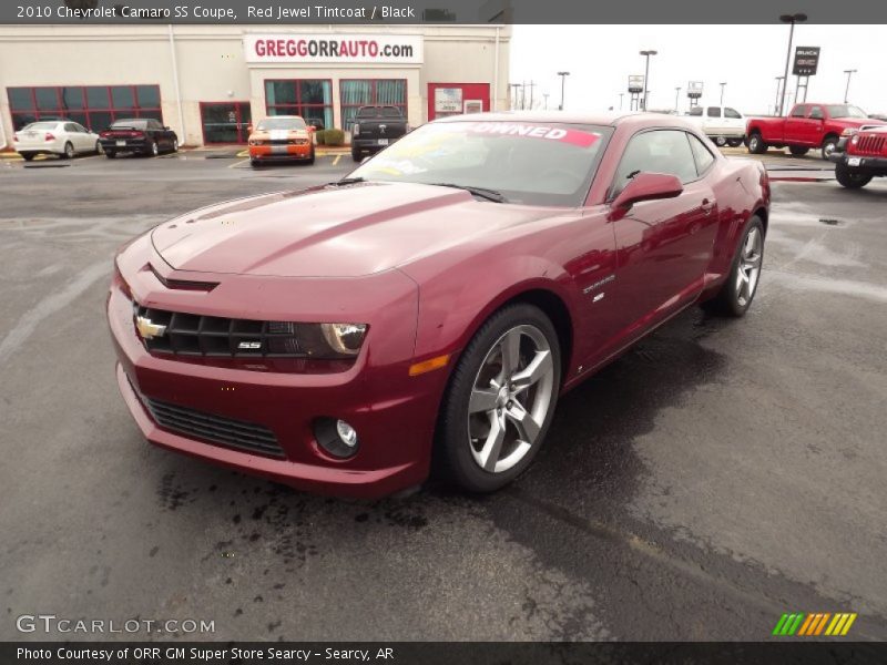 Red Jewel Tintcoat / Black 2010 Chevrolet Camaro SS Coupe