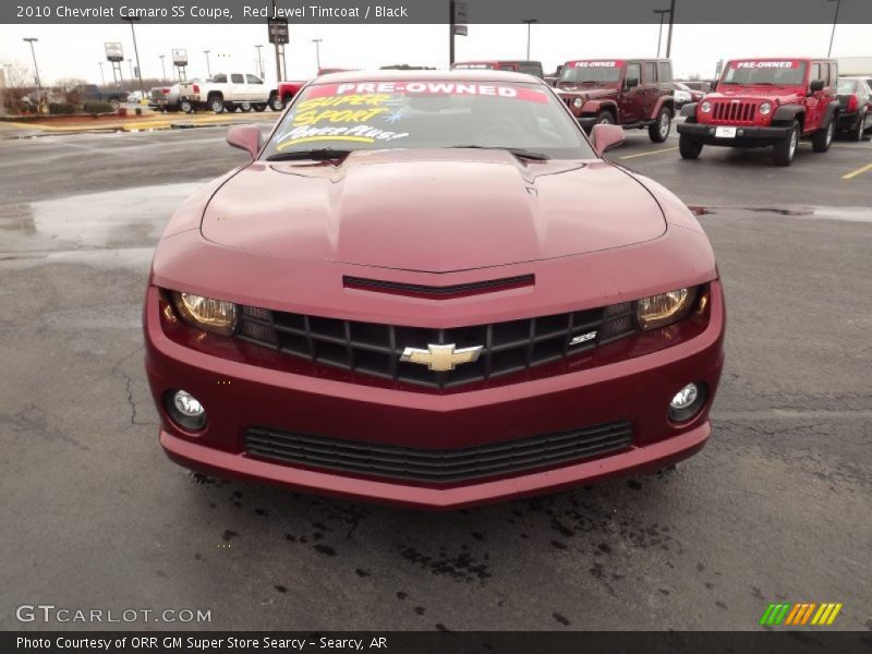 Red Jewel Tintcoat / Black 2010 Chevrolet Camaro SS Coupe