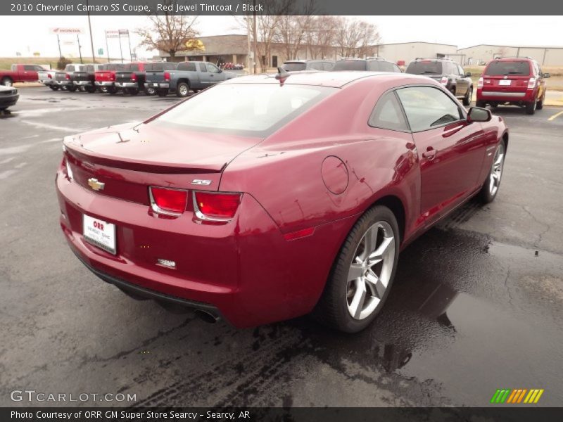 Red Jewel Tintcoat / Black 2010 Chevrolet Camaro SS Coupe