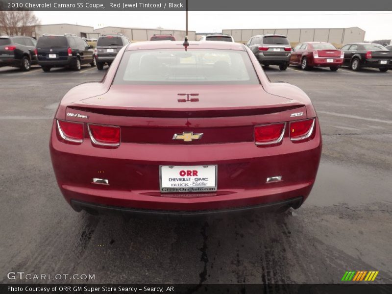 Red Jewel Tintcoat / Black 2010 Chevrolet Camaro SS Coupe