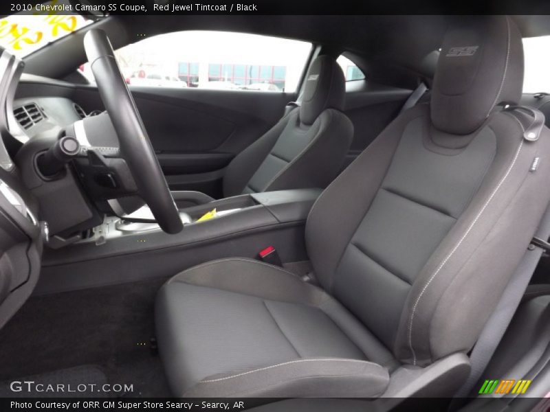 Front Seat of 2010 Camaro SS Coupe